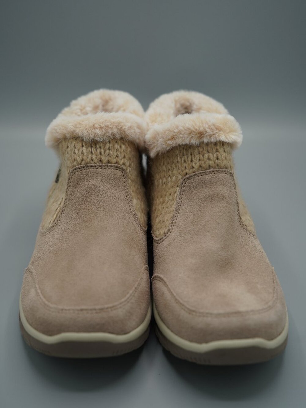 Skechers Suede Winter Boots- Womens 9.5- SN 167329- Unused Minor Flaw